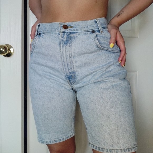 VINTAGE HIGH WAIST DENIM MOM JEANS - Picture 6 of 7